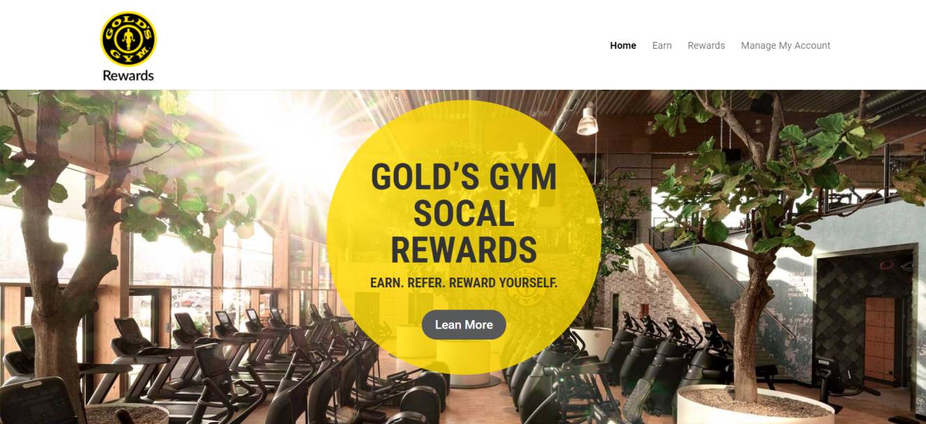 Golds Gym Social Rewards