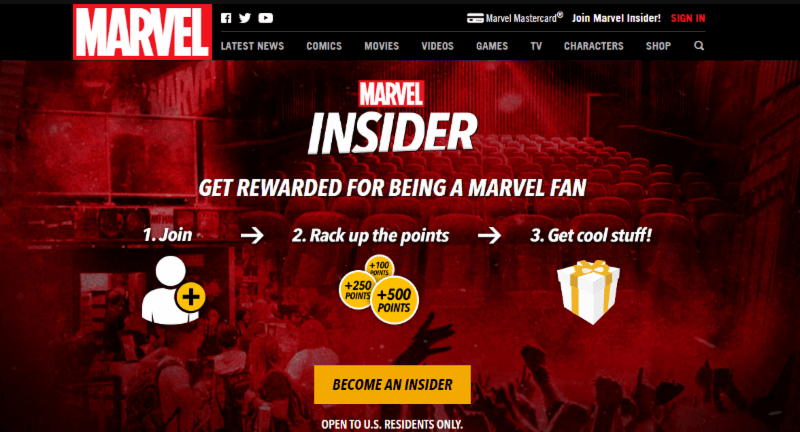 Marvel Finds Enhanced Customer Engagement From Insider Loyalty Program – May 4, 2017 featured image