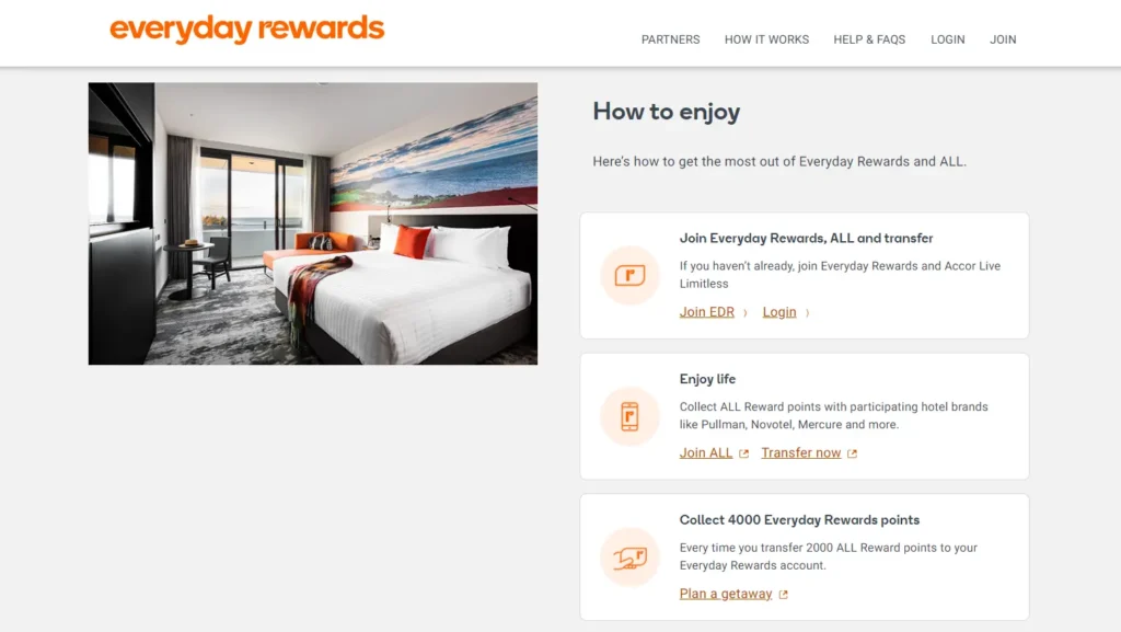 How does ALL and Everday Rewards Loyalty Partnership work